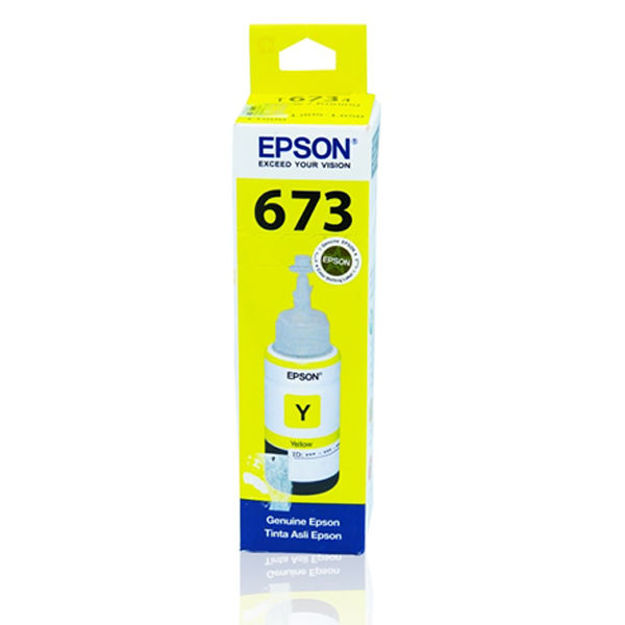 Azay B2B Wholesale. EPSON ORIGINAL PRINTER INK T 673 (YELLOW)