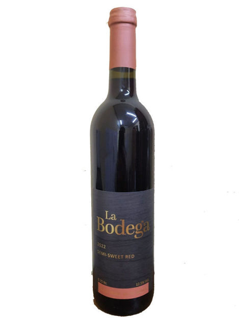 Picture of LA BODEGA RED WINE SEMI SWEET 75CL