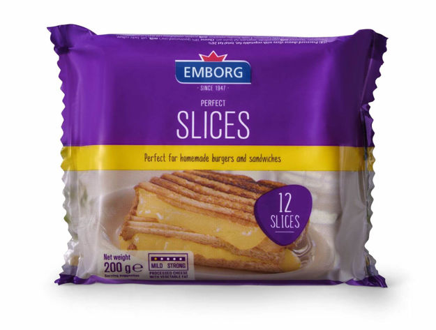 Picture of EMBORG PERFECT SLICE CHEESES 200G